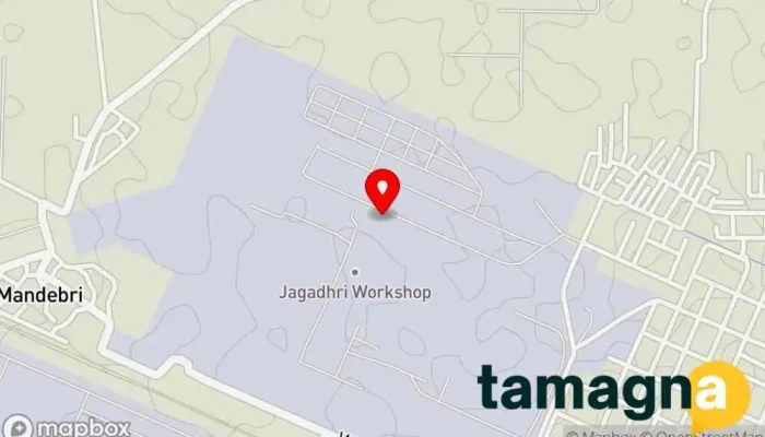 map of Dy. CMM OFFICE Office equipment supplier in Yamuna Nagar