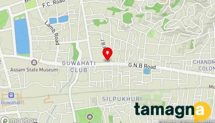 map of E-World Book store, Computer accessories store, Computer desk store, Computer hardware manufacturer, Computer repair service, Computer service, Computer wholesaler, Electronics company, Electronics wholesaler, Used computer store in Guwahati