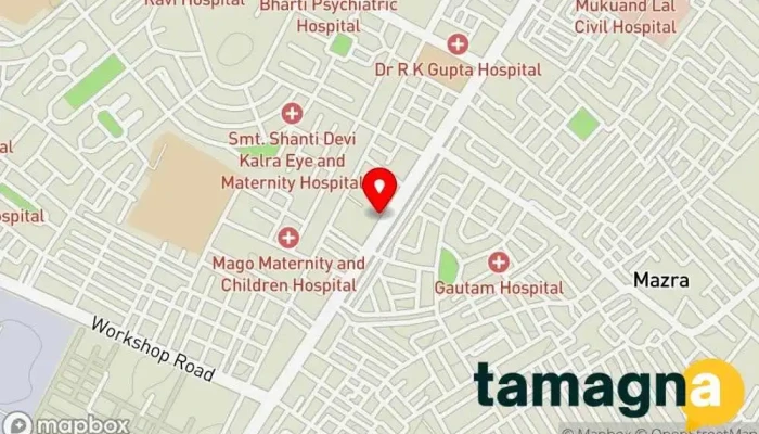 map of Electronic Paradise Electronics store in Yamuna Nagar