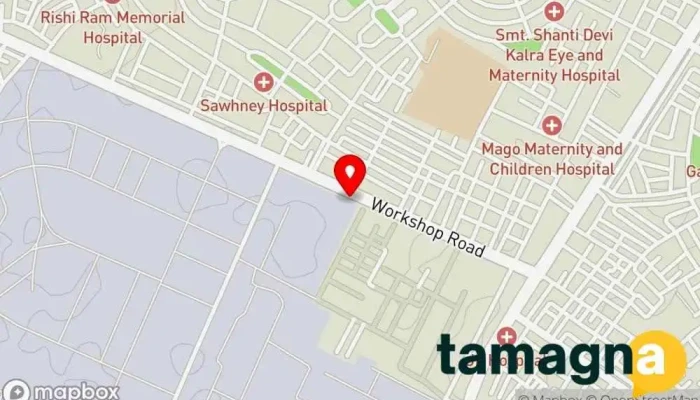 map of Enaar 9 Services Computer store in Yamuna Nagar