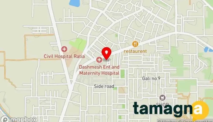 map of Excel Computer Corporation Computer repair service, Internet cafe in Ratia
