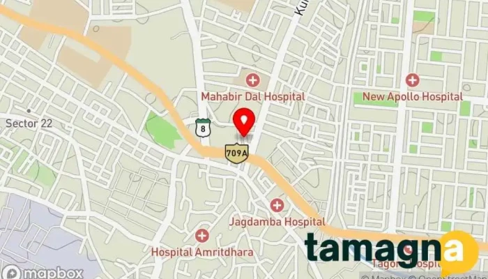 map of Excellent Services- AC LED LCD Service Repair In Karnal Electronics company, Appliance store, Cell phone store, Computer store, Refrigerator store, Vacuum cleaner store, Washer & dryer store in Karnal