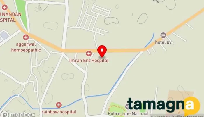 map of EXPRESSWIRE Internet service provider in Narnaul