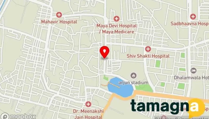 map of Eyezone optics Optician in Jind