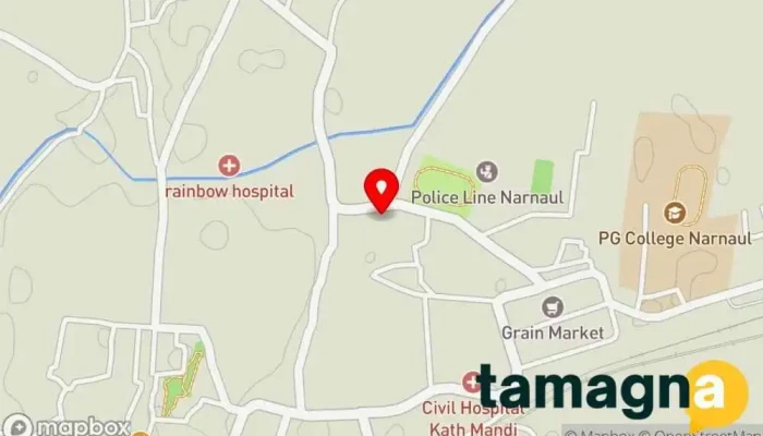 map of FACT INDUSTRIES PRIVATE LIMITED Stock broker, Advertising agency, Computer support and services, Finance broker, Financial institution in Narnaul