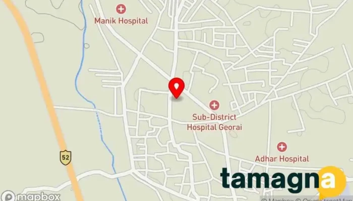 map of Frequency Computers Computer store in beside Rajdhani Lodge