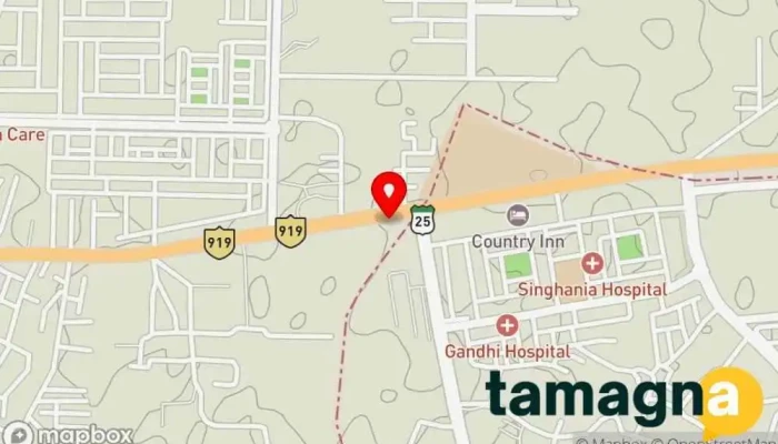 map of Gajender Computer Computer repair service, Printer repair service in Dharuhera