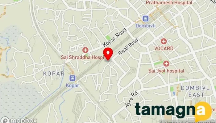map of Gajra Computers Computer store, Engineer in Dombivali east, Dombivli