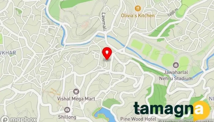map of Game Zone Print shop in Shillong