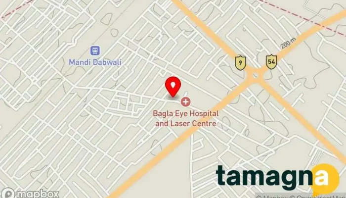 map of GANPATI COMPUTER Computer store in Mandi Dabwali