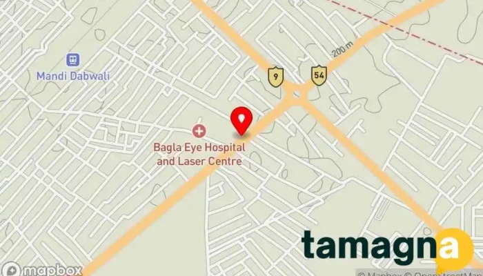 map of GANPATI MOBILES Cell phone store in Mandi Dabwali