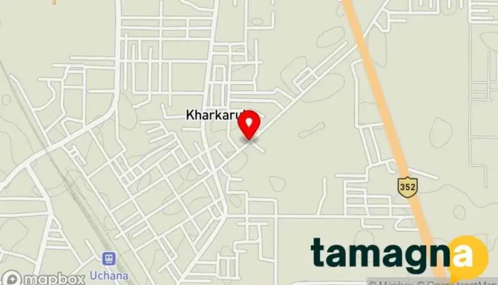 map of Garg Plywood & Hardware Store Plywood supplier, Glass repair service, Hardware store, Kitchen furniture store, Lumber store in Uchana