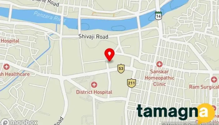 map of Garud Complex Shopping mall in Dhule
