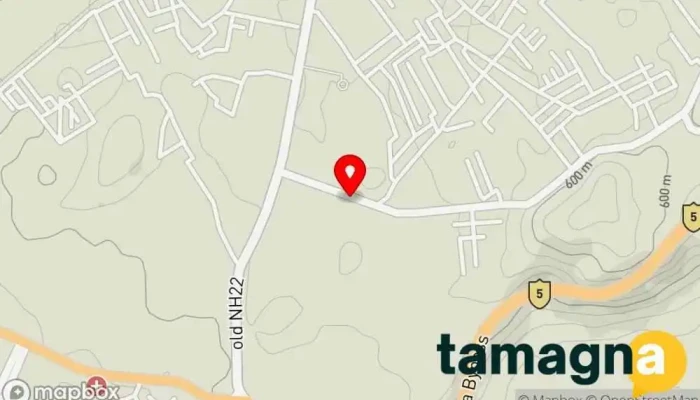 map of GB FOOTWEARS Shoe store in Pinjore
