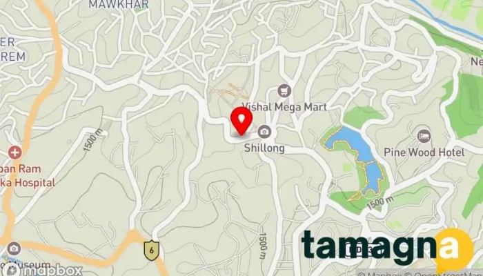 map of Genial Computers Computer store in Shillong