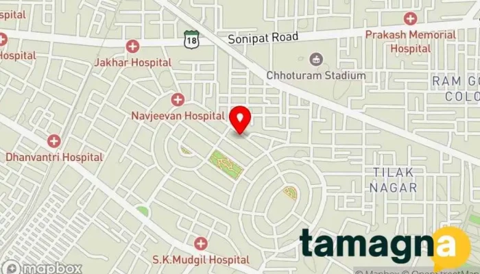 map of Glitch gaming academy Game store in Rohtak