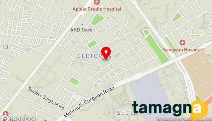 map of Globe Computer Peripherals Computer store in Gurugram