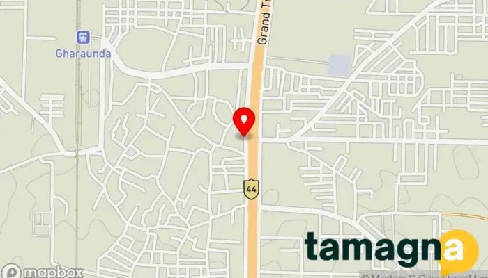 map of GMR Computers Computer repair service, Computer consultant in Gharaunda