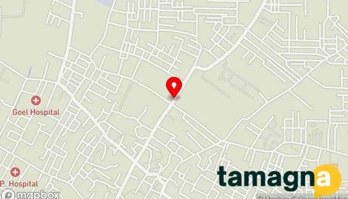 map of Goyal online and atal sewa kendra Computer service, Internet cafe in Jagadhri