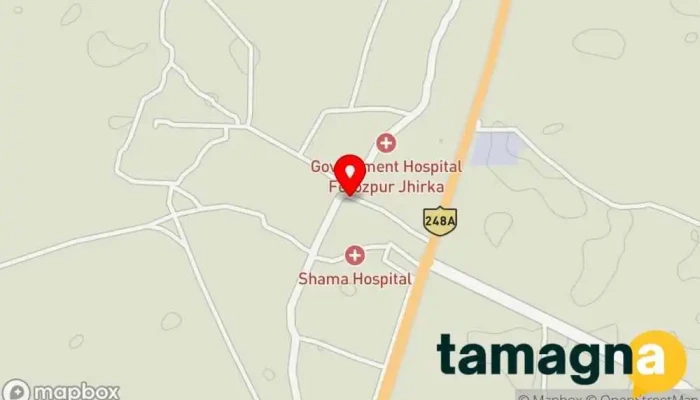 map of Goyal Readymade Garments Store, Electronics store in Firozpur Jhirka