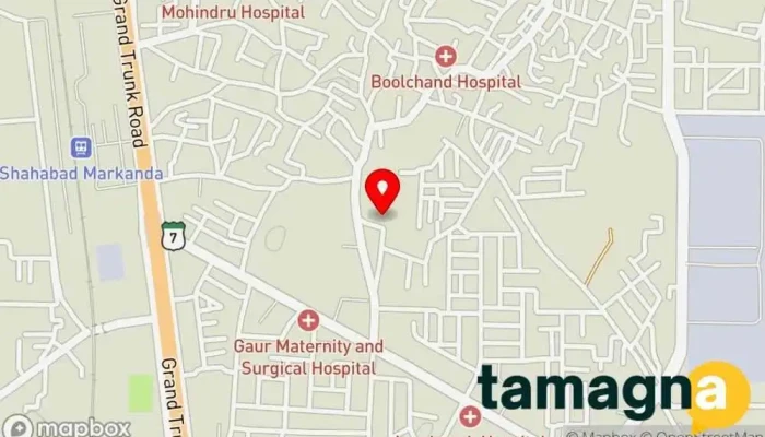 map of Guru Nanak Dev Ji Computer Academy Educational institution in Shahbad