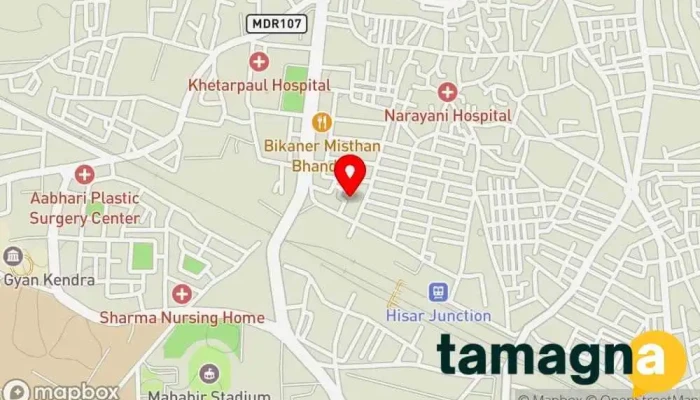 map of Happy Computer & Printer Care Computer store, Computer repair service, Printer ink refill store, Printer repair service in Hisar
