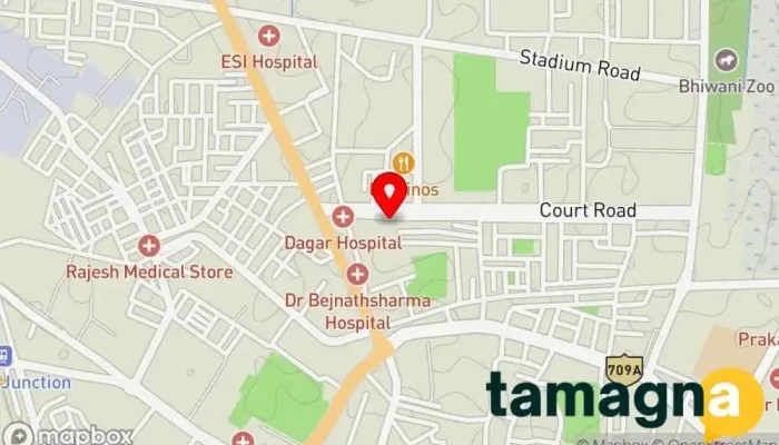 map of Har Har Mahadev CSE Centre Computer store in Bhiwani