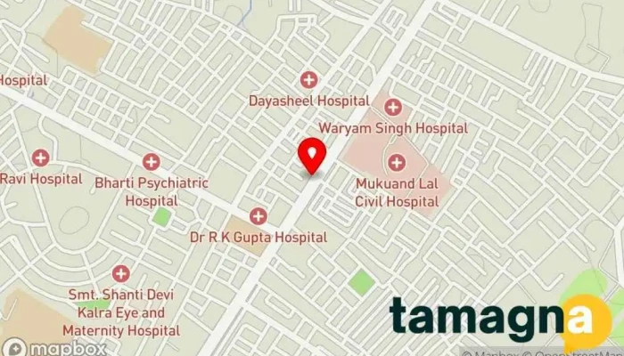 map of HATIL Furniture Furniture store in Yamuna Nagar, Jagadhri