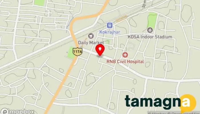 map of HAYAT COMPUTER Computer store in Kokrajhar