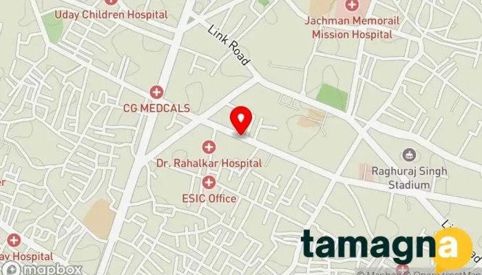 map of Hi-Tech Computer Care Computer store, Computer consultant, Computer service, Computer wholesaler in Bilaspur, Masanganj