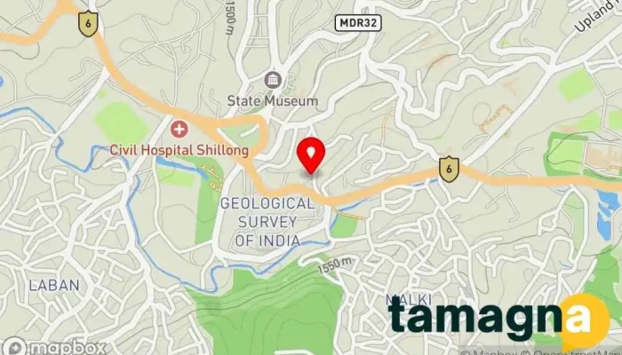 map of HiTech Computer Computer repair service, Electronics store in Shillong
