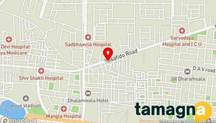 map of Honda: S.J Jind Honda: Honda Two Wheeler Dealership Honda dealer in Jind