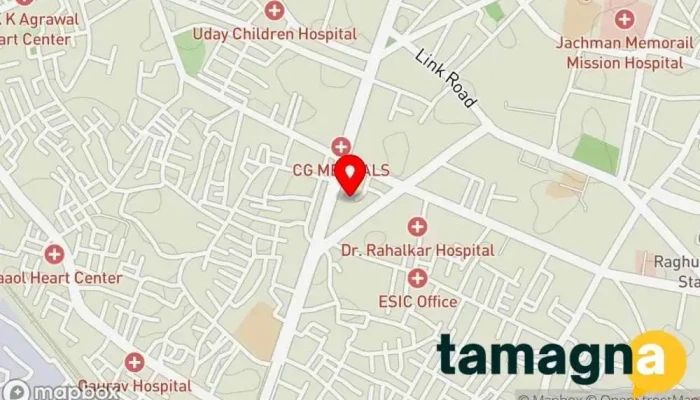map of Hotline Computer and mobiles Computer store, Computer service in Bilaspur, Masanganj
