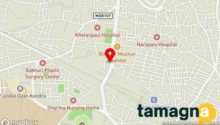 map of HP Care Computer service, Shopping mall in Hisar