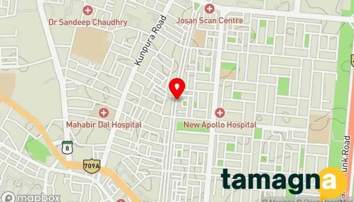 map of HP LAPTOP STORE Computer store, Computer repair service, Computer service in Karnal