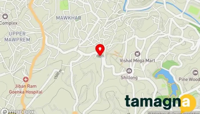 map of HP World Shillong Computer store, Computer repair service, Computer software store, Computer wholesaler in Shillong Cantt., Shillong