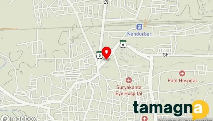 map of I Tech Computers Nandurbar Computer store in Neharu Chok