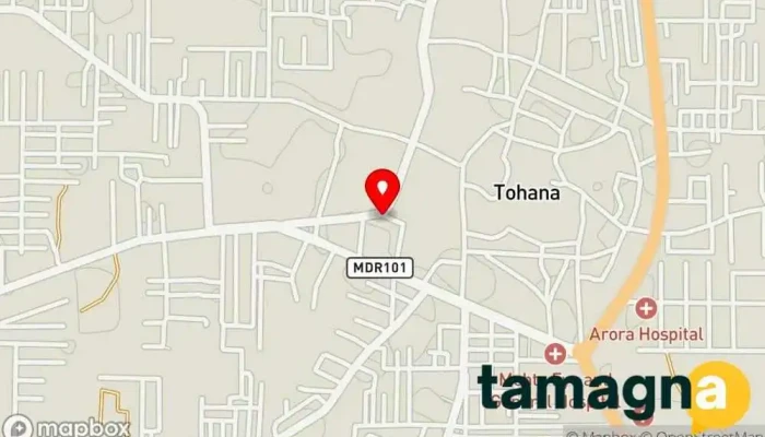 map of ICST Computers-125120 Computer software store, Computer service in Tohana
