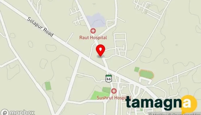 map of Isak Babulala Mulani Computer store in Varkute Bk.