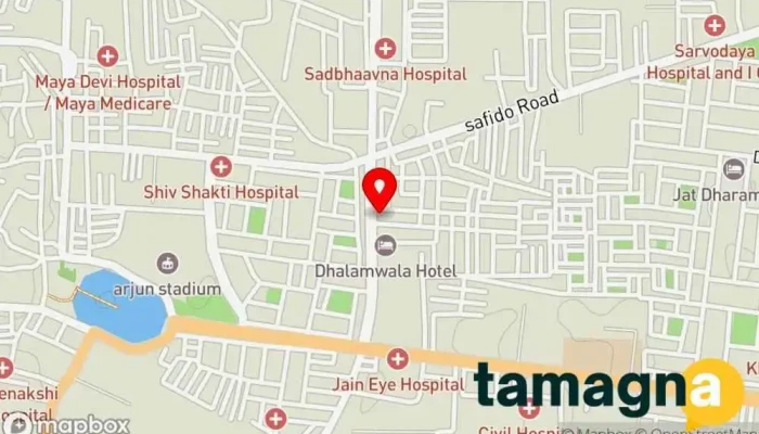 map of IT Computer Solution Electronics store, Computer security service, Computer service, Computer store, Computer support and services, Electronic engineering service, Electronics company, Electronics engineer, Repair service, Security system installation service in Jind