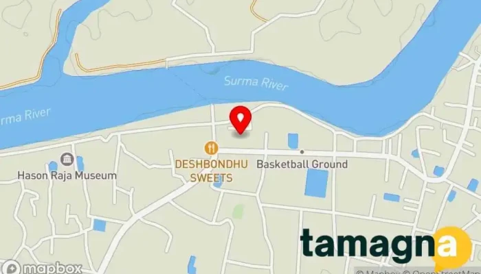 map of জাহান স্ক্রীণ প্রিন্ট এন্ড ক‌ম্পিউটার Computer store in Sunamganj