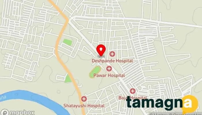 map of JAGDAMBA MULTISERVICES AND XEROX Computer store in Front Of Milan Resturant