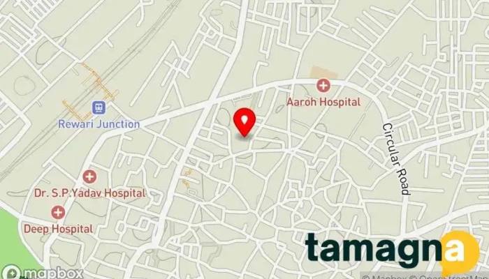 map of Jai Computer Designer Print shop in Rewari, Kanmajra