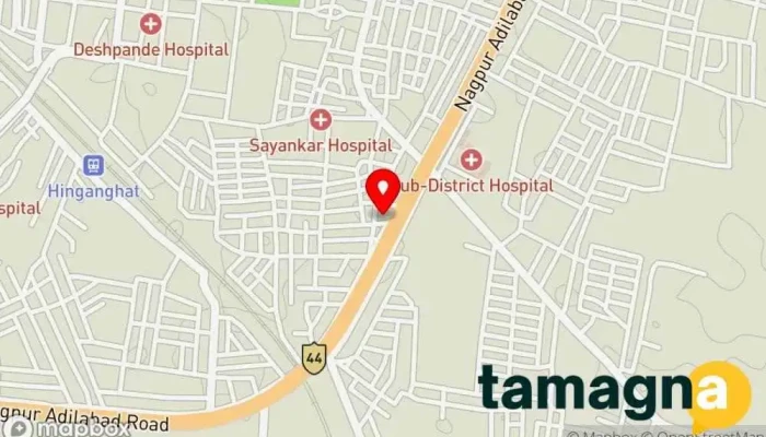 map of Jai Malhar Store Computer store in Dhantoli