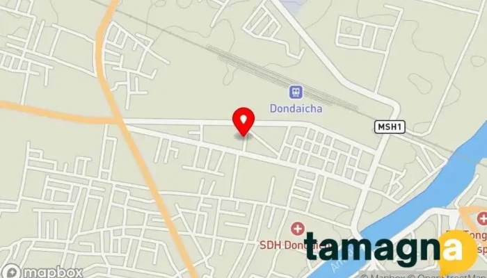 map of Jain Electronics Electronics store in Dondaicha