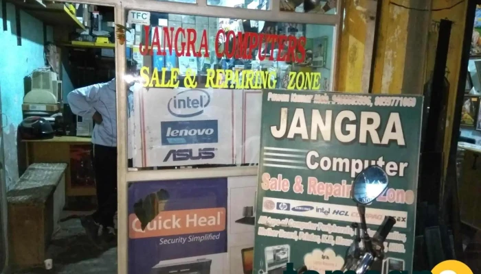 Jangra Computer -  Inside - Pilu Khera, Amrali Khera