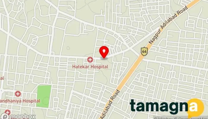 map of JIOMART DIGITAL hinganghat Cell phone store in Bus Stand Rd