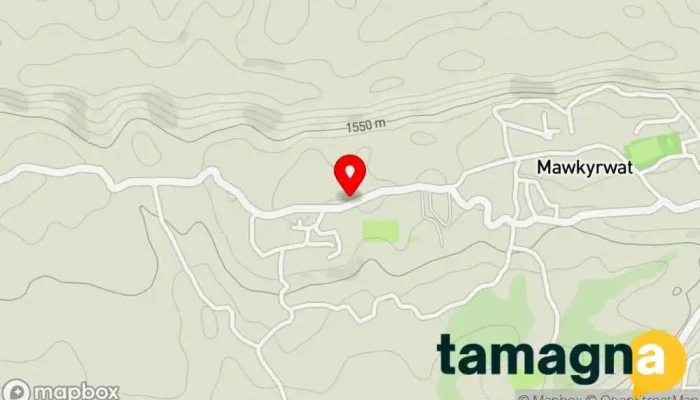 map of June Lyngdoh Computer store in Mawkyrwat
