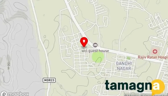 map of JYOTI XEROX GHUGUS Computer store in Indira Nagar