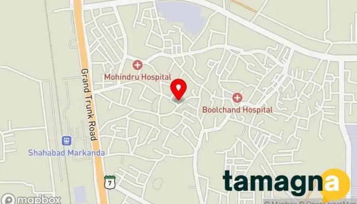 map of Kansal Communications Computer store, E-commerce service, Translation service in Shahbad